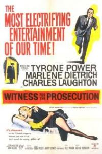 Witness for the Prosecution (1957) movie poster