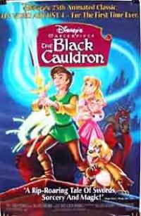 The Black Cauldron (1985) movie poster