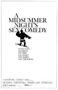 A Midsummer Night's Sex Comedy (1982) movie poster