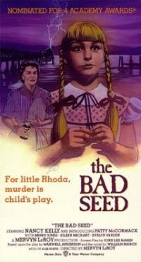 The Bad Seed (1956) movie poster