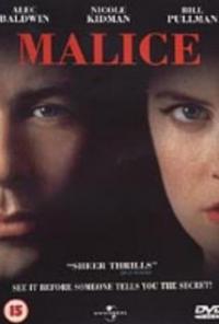 Malice (1993) movie poster