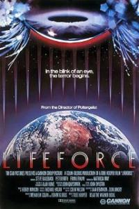 Lifeforce (1985) movie poster