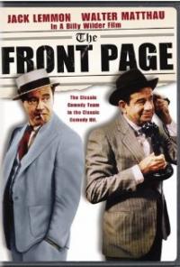 The Front Page (1974) movie poster