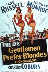 Gentlemen Prefer Blondes (1953) movie poster