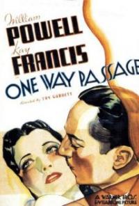 One Way Passage (1932) movie poster