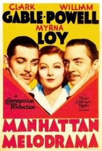 Manhattan Melodrama (1934) movie poster