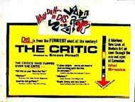 The Critic (1963) movie poster