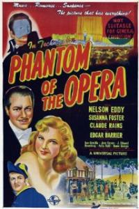 Phantom of the Opera (1943) movie poster