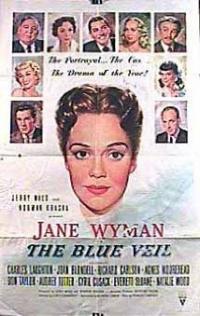 The Blue Veil (1951) movie poster