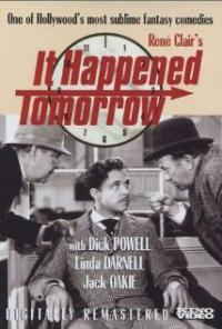 It Happened Tomorrow (1944) movie poster
