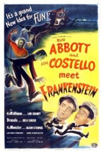 Bud Abbott Lou Costello Meet Frankenstein (1948) movie poster