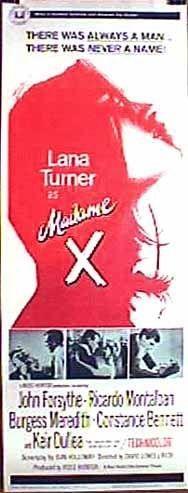 Madame X (1966) movie poster