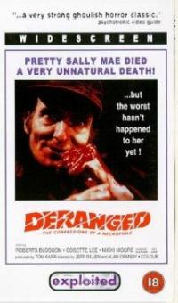 Deranged: Confessions of a Necrophile (1974) movie poster