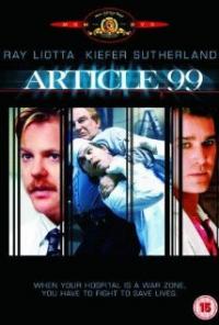 Article 99 (1992) movie poster