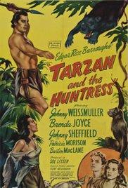 Tarzan and the Huntress (1947) movie poster