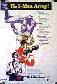 The Five Man Army (1969) movie poster
