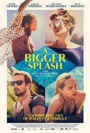 A Bigger Splash (2015) movie poster