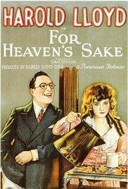 For Heaven's Sake (1926) movie poster