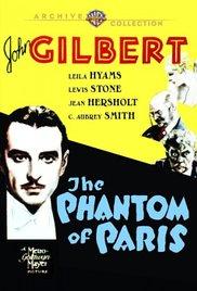 The Phantom of Paris (1931) movie poster