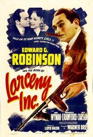 Larceny, Inc. (1942) movie poster