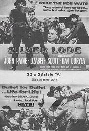 Silver Lode (1954) movie poster
