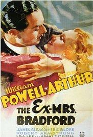 The Ex-Mrs. Bradford (1936) movie poster