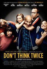 Don't Think Twice (2016) movie poster