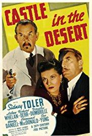Castle in the Desert (1942) movie poster