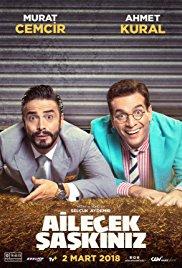 Ailecek Saskiniz (2018) movie poster