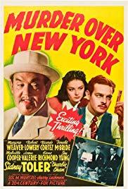 Murder Over New York (1940) movie poster