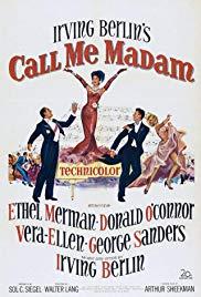 Call Me Madam (1953) movie poster
