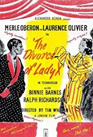 The Divorce of Lady X (1938) movie poster