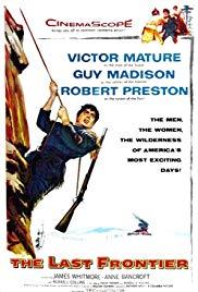 The Last Frontier (1955) movie poster