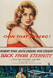 Back from Eternity (1956) movie poster
