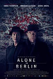 Alone in Berlin (2016) movie poster