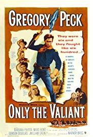 Only the Valiant (1951) movie poster