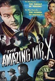 The Amazing Mr. X (1948) movie poster