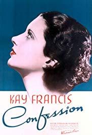 Confession (1937) movie poster