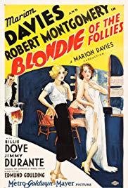 Blondie of the Follies (1932) movie poster