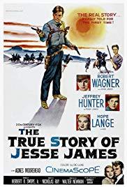 The True Story of Jesse James (1957) movie poster