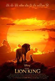 The Lion King (2019) movie poster