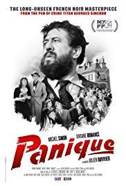 Panique (1946) movie poster