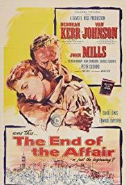 The End of the Affair (1955) movie poster