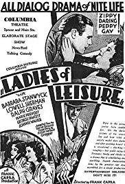 Ladies of Leisure (1930) movie poster