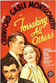 Forsaking All Others (1934) movie poster
