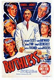 Ruthless (1948) movie poster