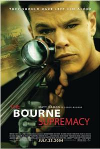 The Bourne Supremacy (2004) movie poster