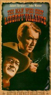 The Man Who Shot Liberty Valance (1962) movie poster