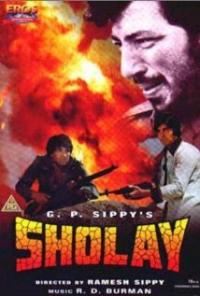 Sholay (1975) movie poster