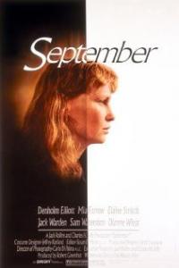 September (1987) movie poster